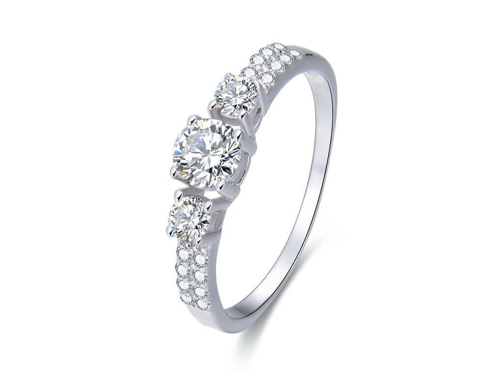 14435 14435 elegantni stribrny prsten se zirkony agg197 velikost 50 2 g
