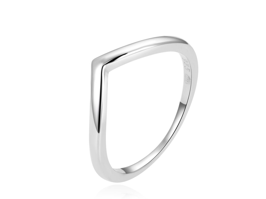 Minimalistický stříbrný prsten AGG445L