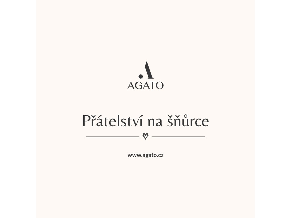 D&aacute;rkov&aacute; kartička Př&aacute;telstv&iacute; na &scaron;ňůrce