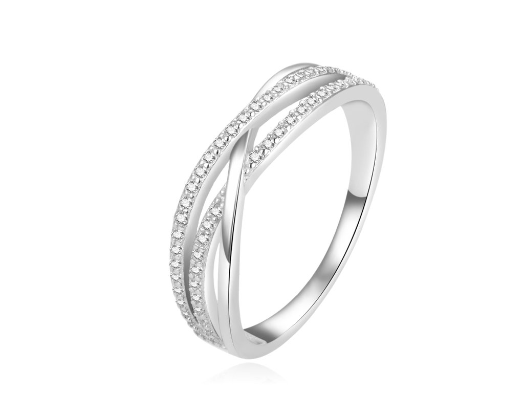14639 14639 elegantni stribrny prsten s cirymi zirkony agg446l velikost 52 2 51 g